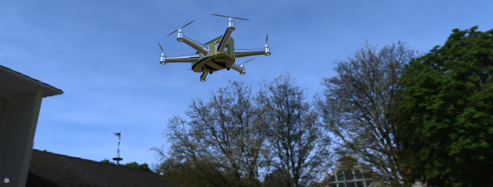 Projektstart AERO-SH am 1. August 2025: TECCON Consulting & Engineering GmbH startet gemeinsam mit Partnern in die Entwicklung modularer Lastdrohnen für die Luftmobilität von morgen.