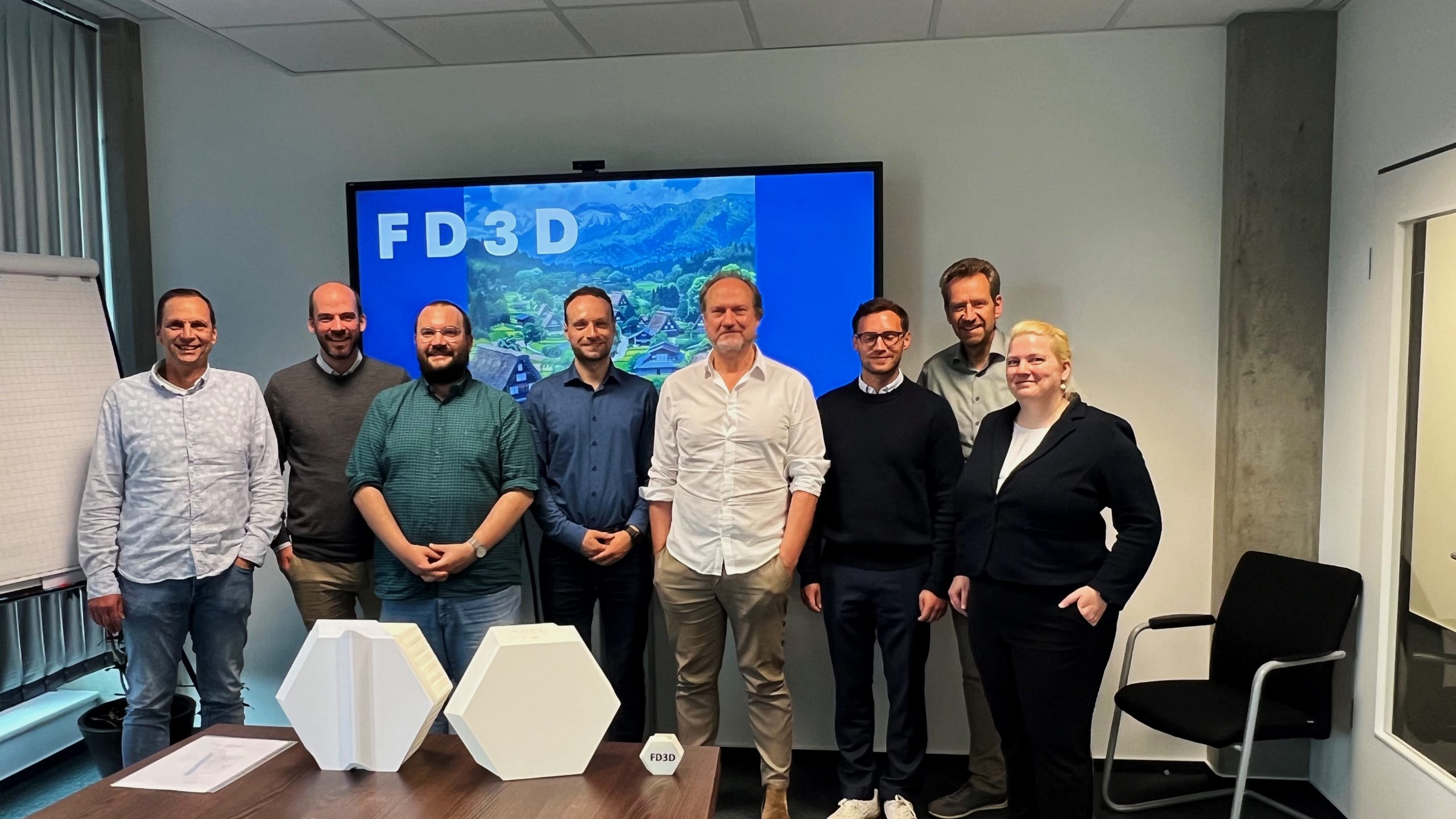 FD3D-Projekt: Innovative Fassadendämmung mithilfe von 3D-Scan- und 3D-Drucktechnologie zur energetischen Sanierung von Gebäuden.“